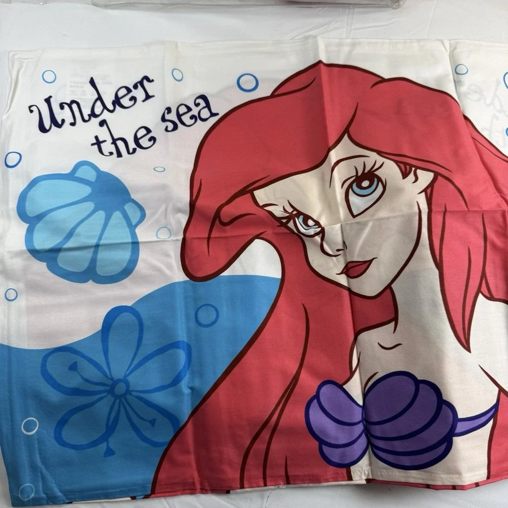 Disney Princess Ariel Little Mermaid‎ Single Comforter Set - Brand New